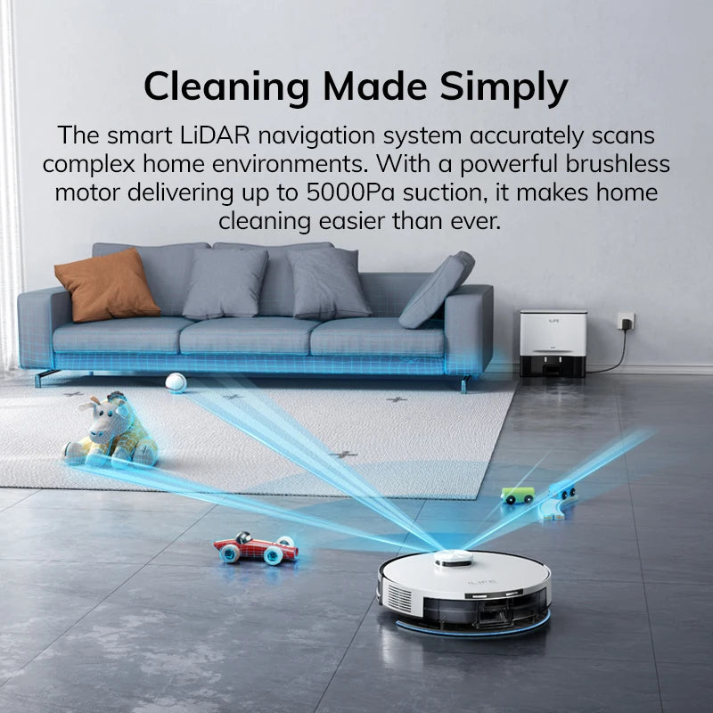 ILIFE A30 Pro Robot Vacuum & Mop with Self-Empty Base