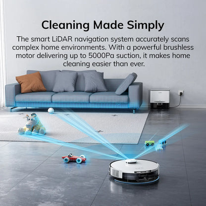 ILIFE A30 Pro Robot Vacuum & Mop with Self-Empty Base