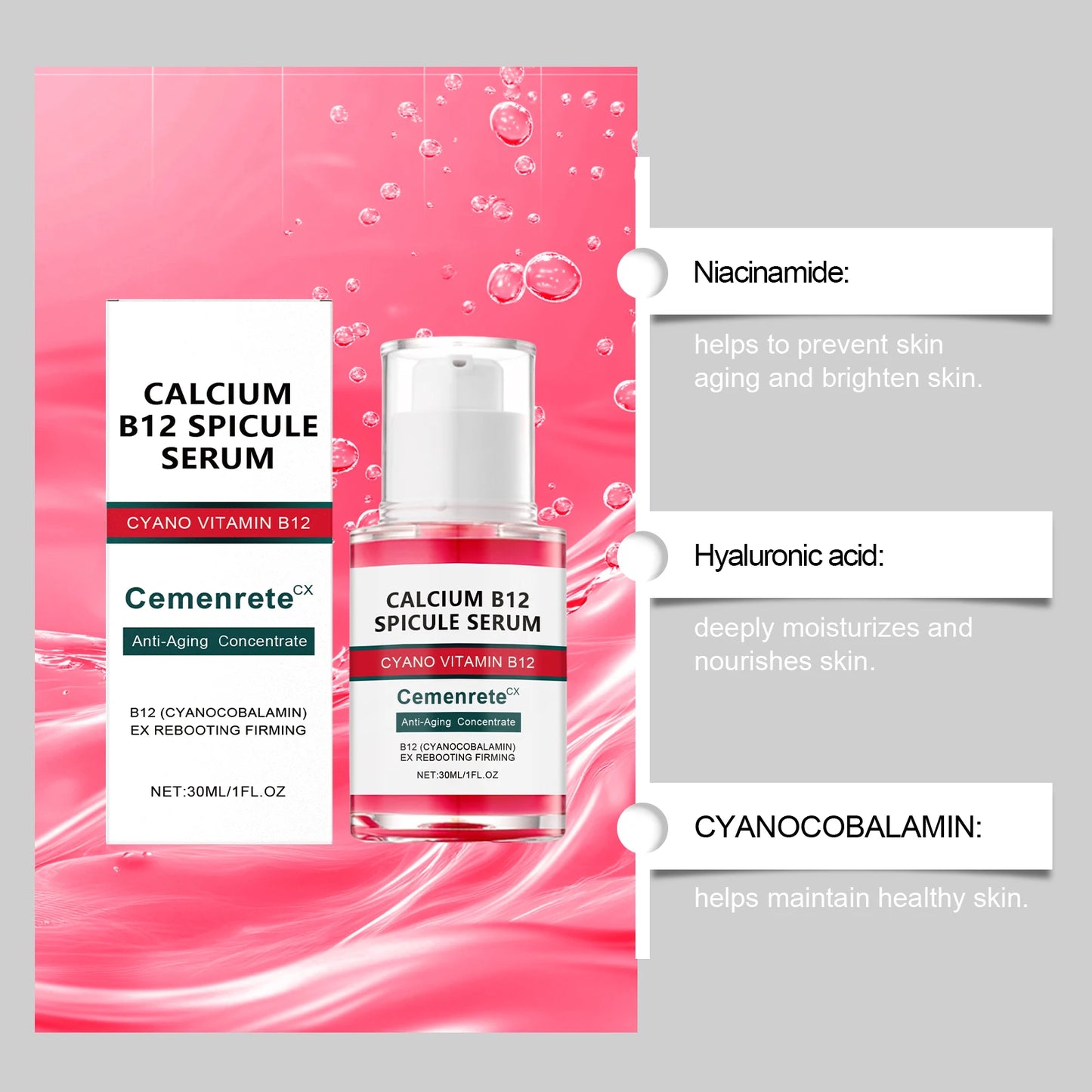 Calcium Anti-Aging Skincare Set