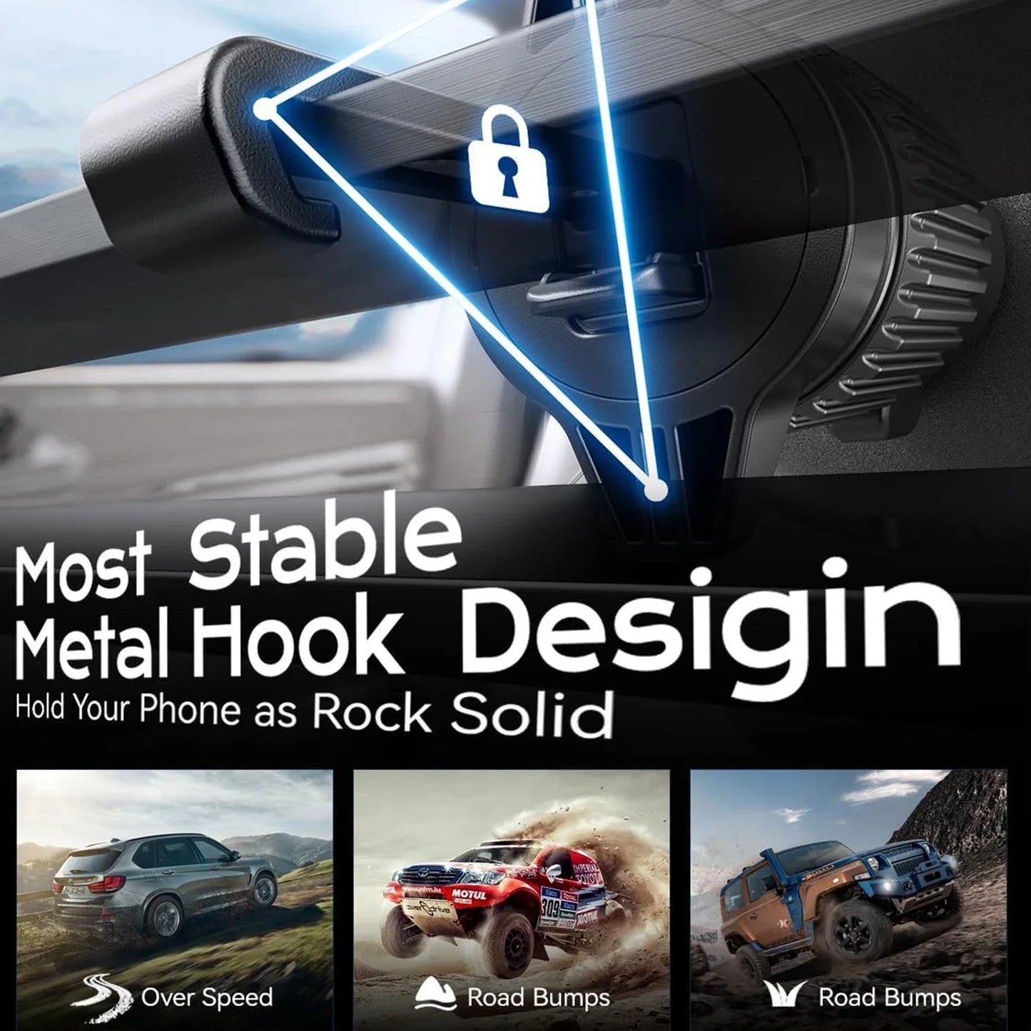 UYUXIO 15W Magnetic Wireless Car Charger