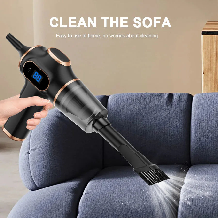 High-Power Wireless Car Vacuum Cleaner