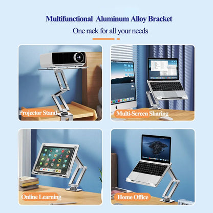 Oatsbasf Laptop Stand Clamp Tablet Hightening Support Holder
