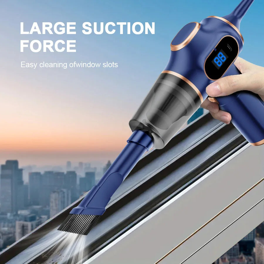 High-Power Wireless Car Vacuum Cleaner