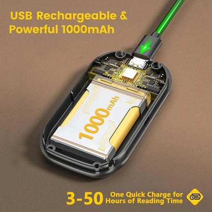 USB Rechargeable LED Clip Book Light