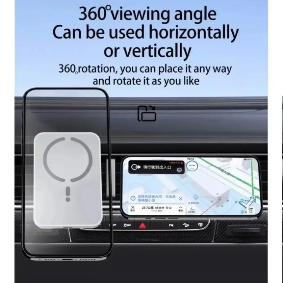 Magnetic Wireless Car Charger Holder