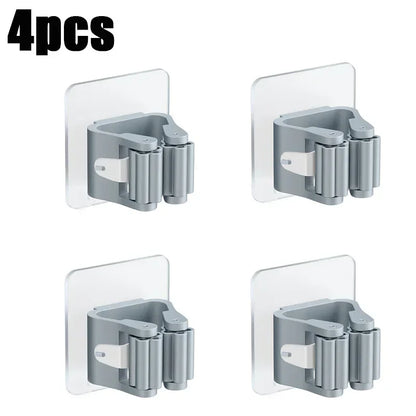 Self-Adhesive Mop & Broom Holder