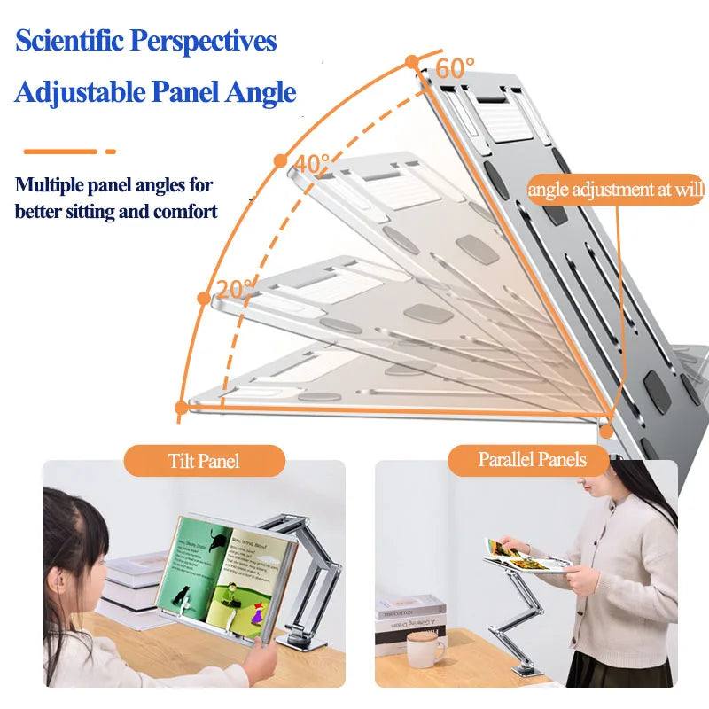 Oatsbasf Laptop Stand Clamp Tablet Hightening Support Holder