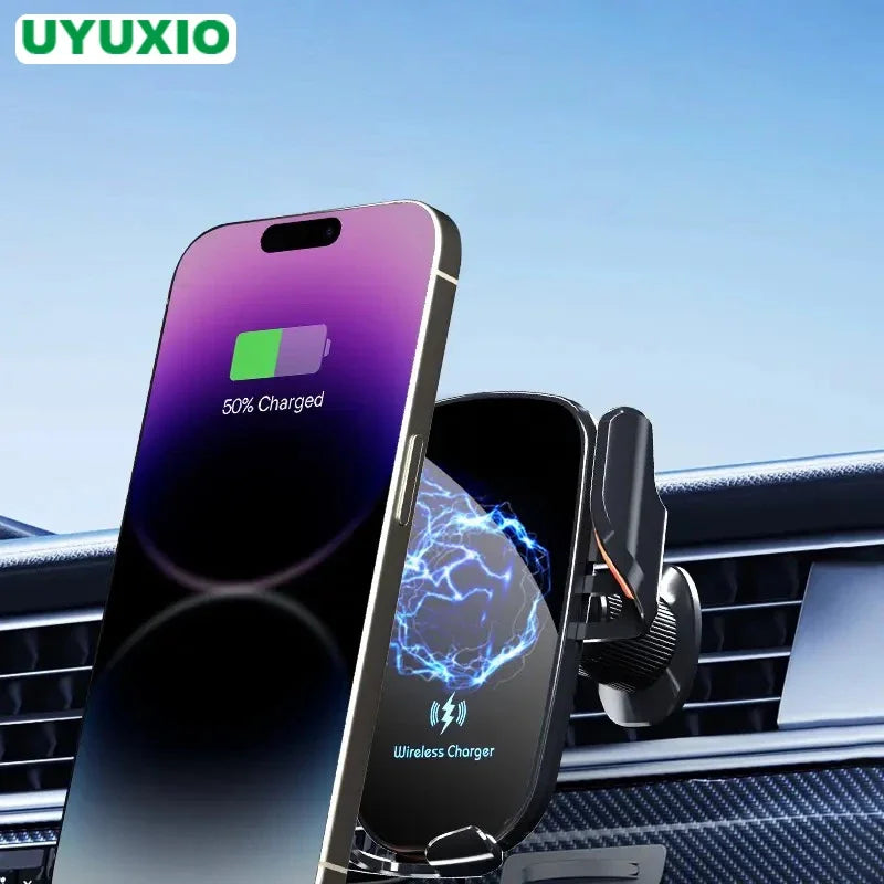UYUXIO Wireless Car Charger Holder