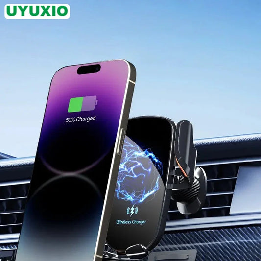 UYUXIO Wireless Car Charger Holder