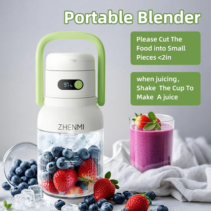 Portable Juicer, 33oz. Vessel, USB-C Rechargeable