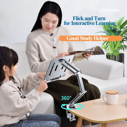 Oatsbasf Laptop Stand Clamp Tablet Hightening Support Holder