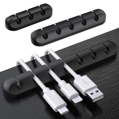 Silicone USB Cable Organizer Clips