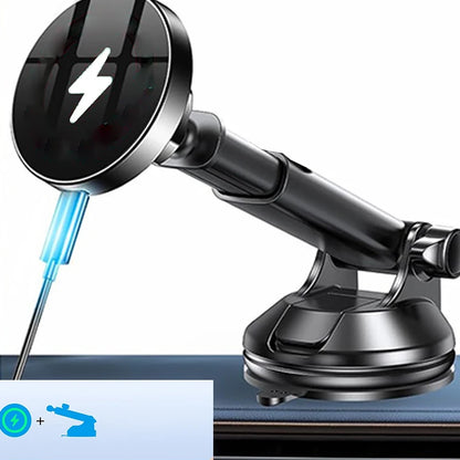 UYUXIO 15W Magnetic Wireless Car Phone Holder