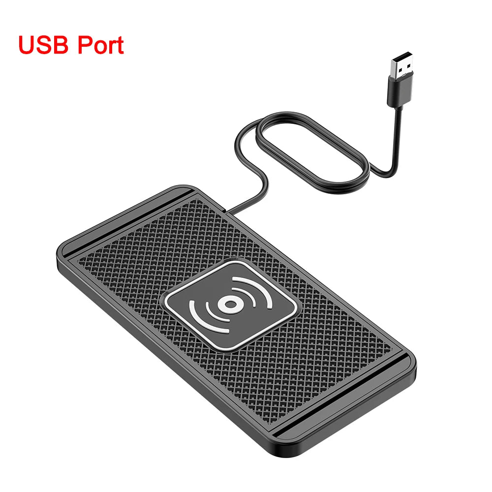 Fast Wireless Car Charger & Phone Holder