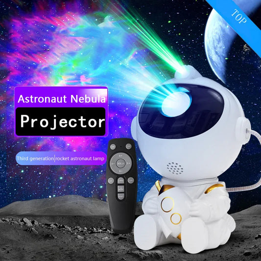 LED Astronaut Starry Sky Projector