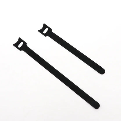 Releasable Cable Ties Wire Organizer Black