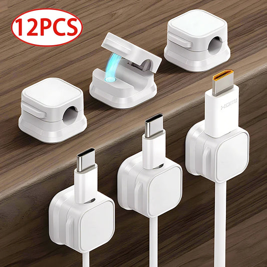 Magnetic Adhesive Cable Clips