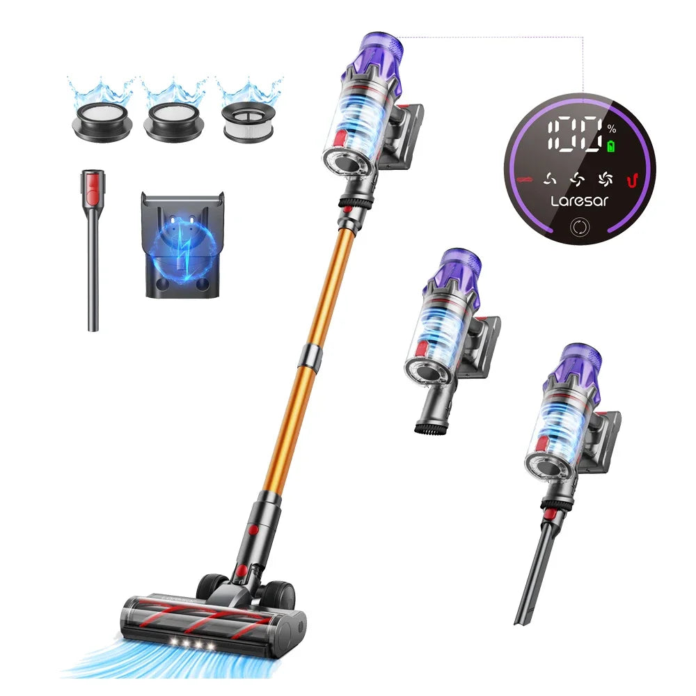 Laresar V7 500W Cordless Vacuum Cleaner