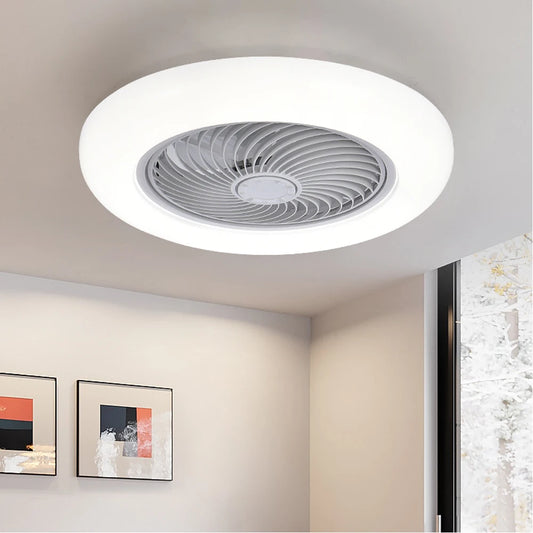 Smart 52cm Ceiling Fan with Light