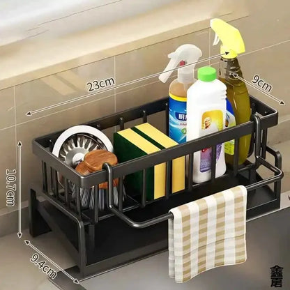 Over-Sink Faucet Caddy Organizer