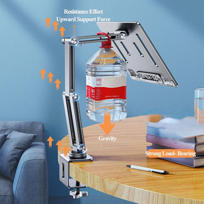 Oatsbasf Laptop Stand Clamp Tablet Hightening Support Holder