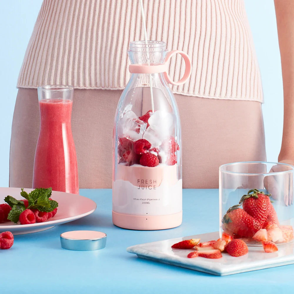 USB Mini Electric Juicer Blender