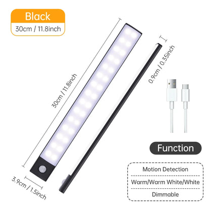 USB Motion Sensor LED Cabinet Light