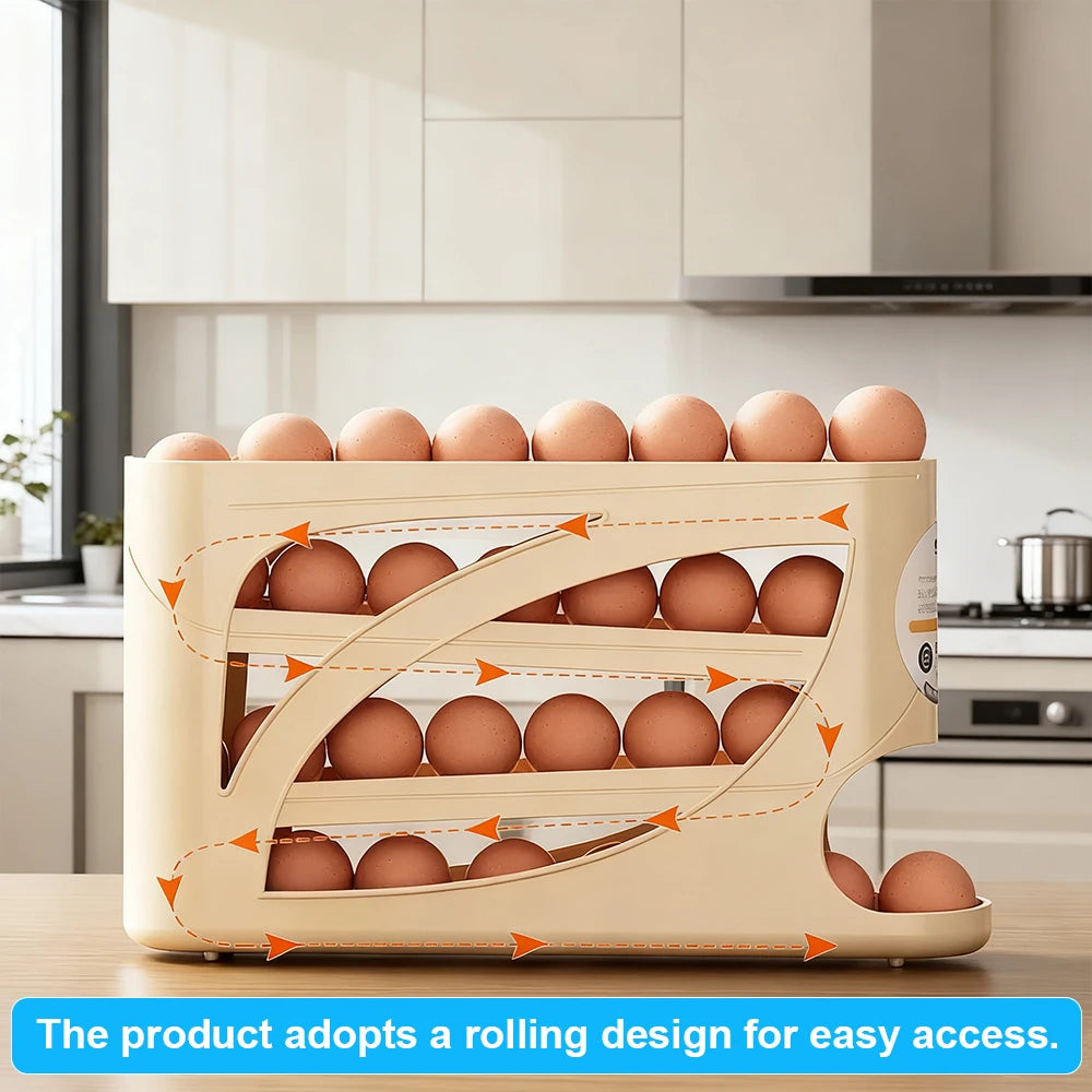 Automatic Rolling Egg Holder