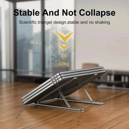 Foldable Laptop Stand Adjustable Portable