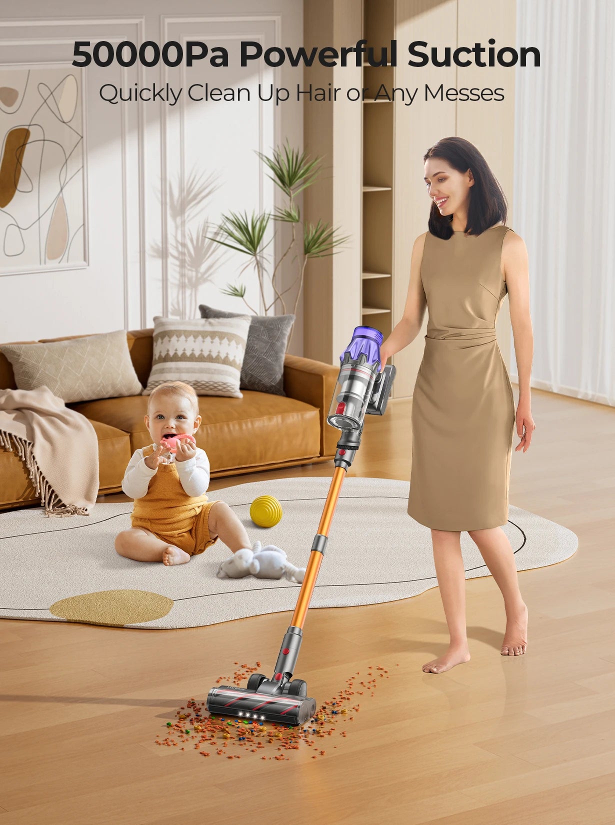 Laresar V7 500W Cordless Vacuum Cleaner