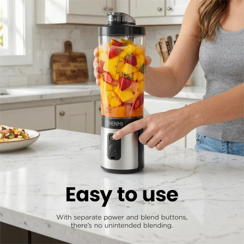 600ML Portable Ice-Crushing Blender