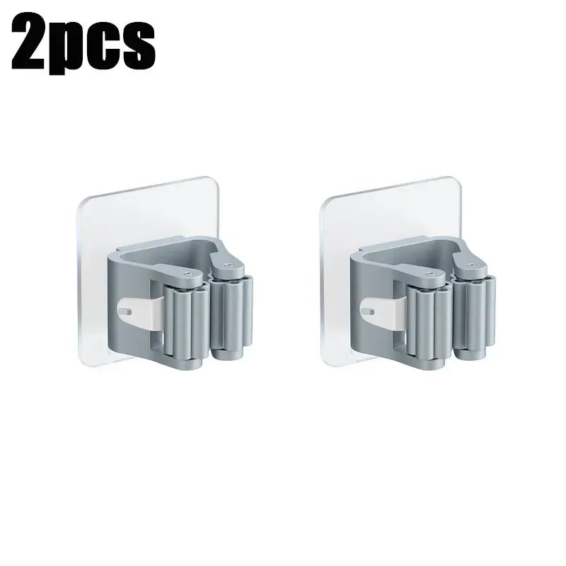 Self-Adhesive Mop & Broom Holder