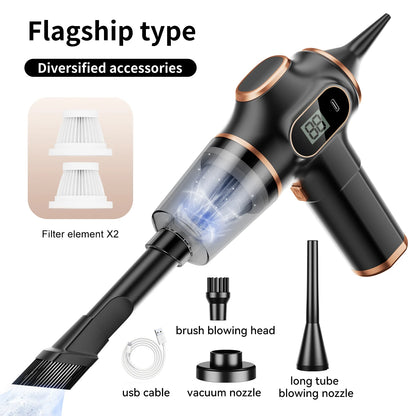 High-Power Wireless Car Vacuum Cleaner