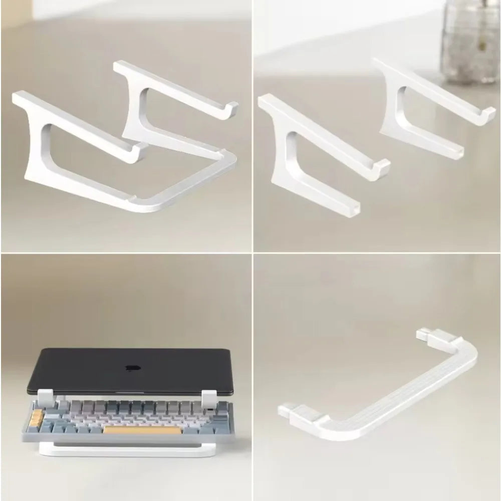 Laptop stand with keyboard tray – Portable stand