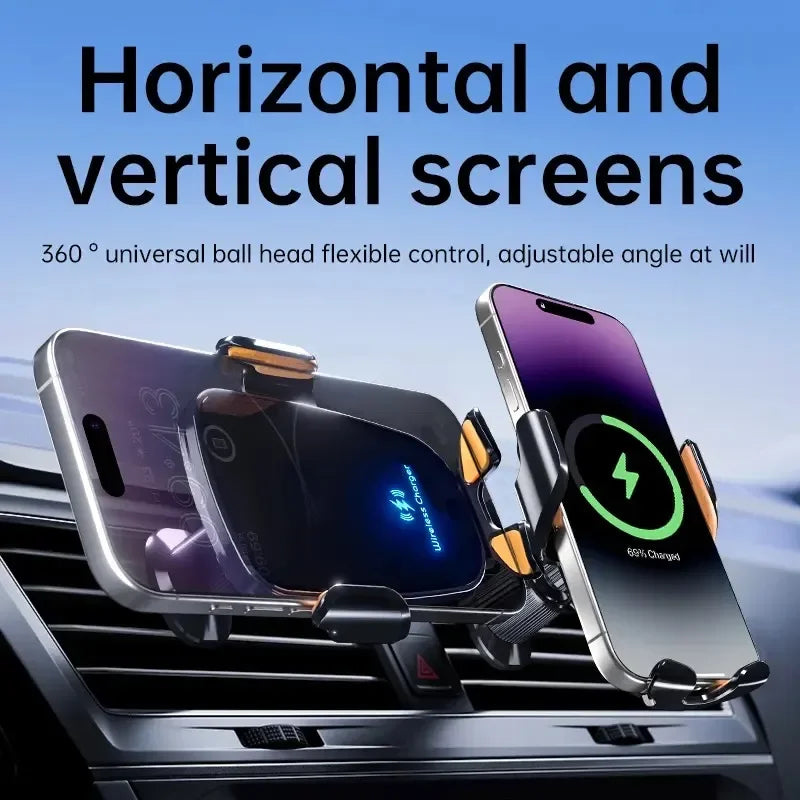 UYUXIO Wireless Car Charger Holder