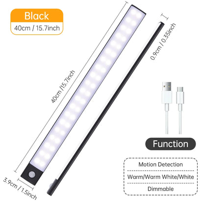 USB Motion Sensor LED Cabinet Light