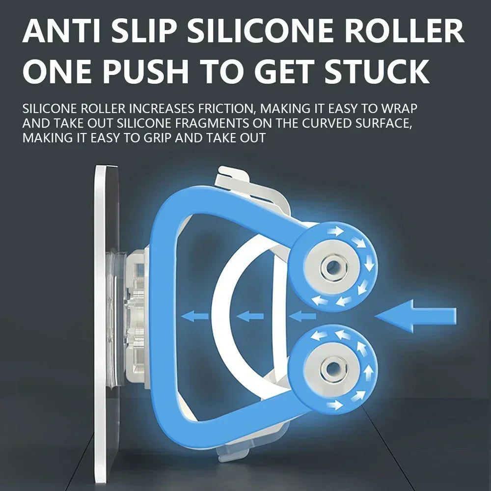Self-Adhesive Mop & Broom Holder