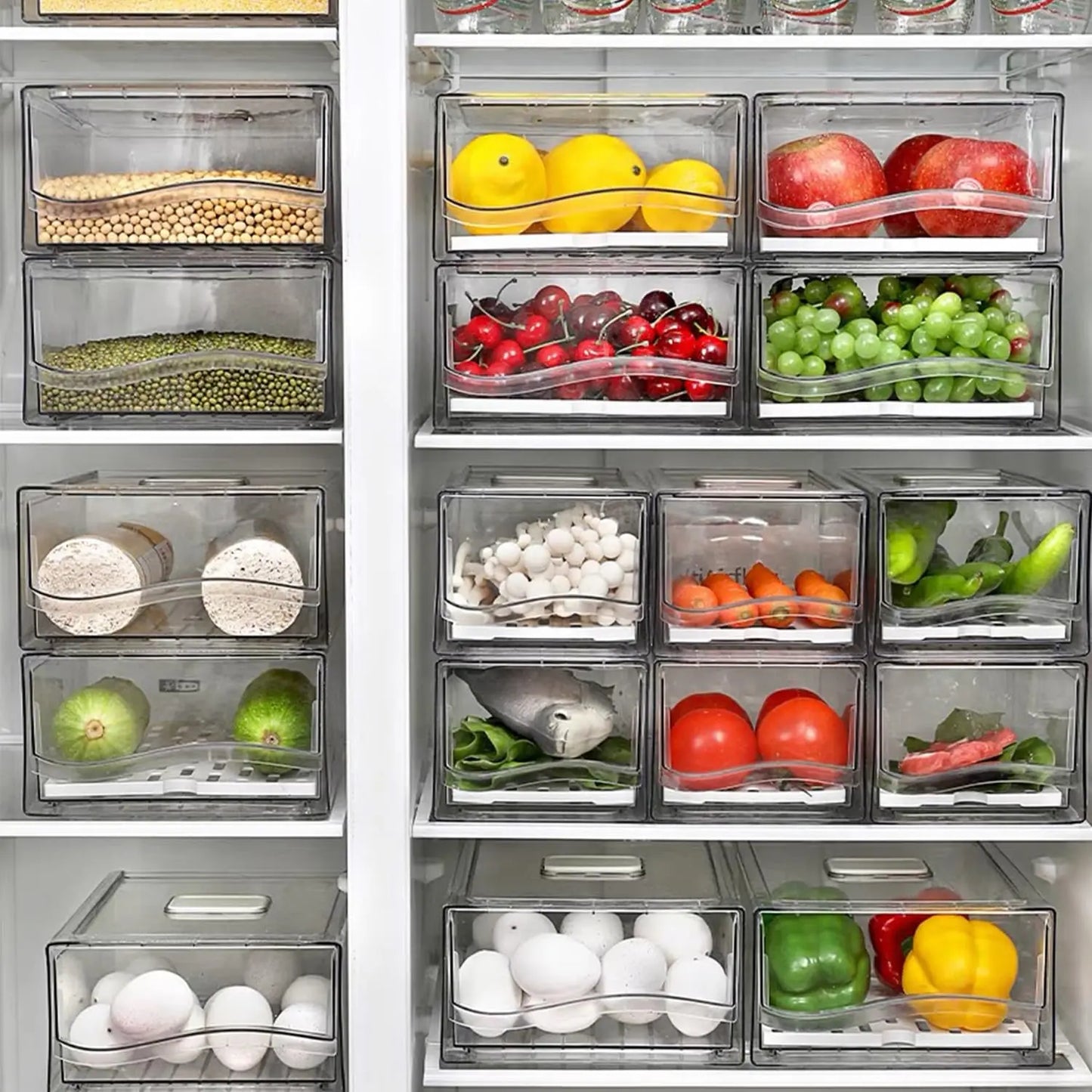 Stackable Fridge Organizer
