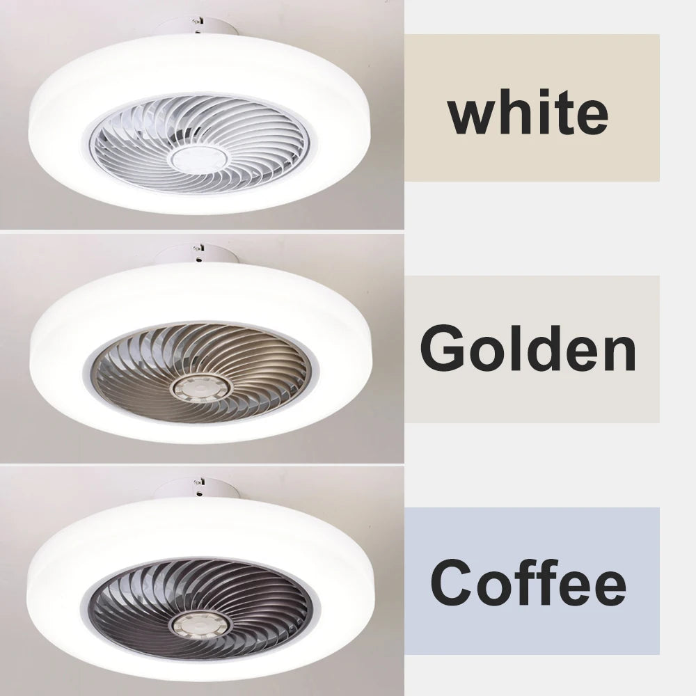 Smart 52cm Ceiling Fan with Light