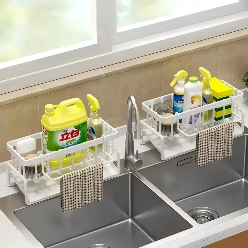 Over-Sink Faucet Caddy Organizer