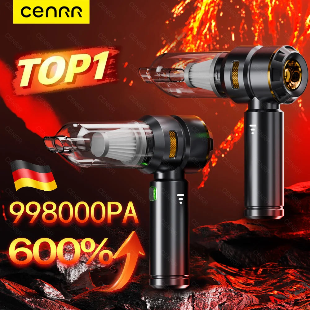 998000Pa Powerful Car Vacuum Cleaner