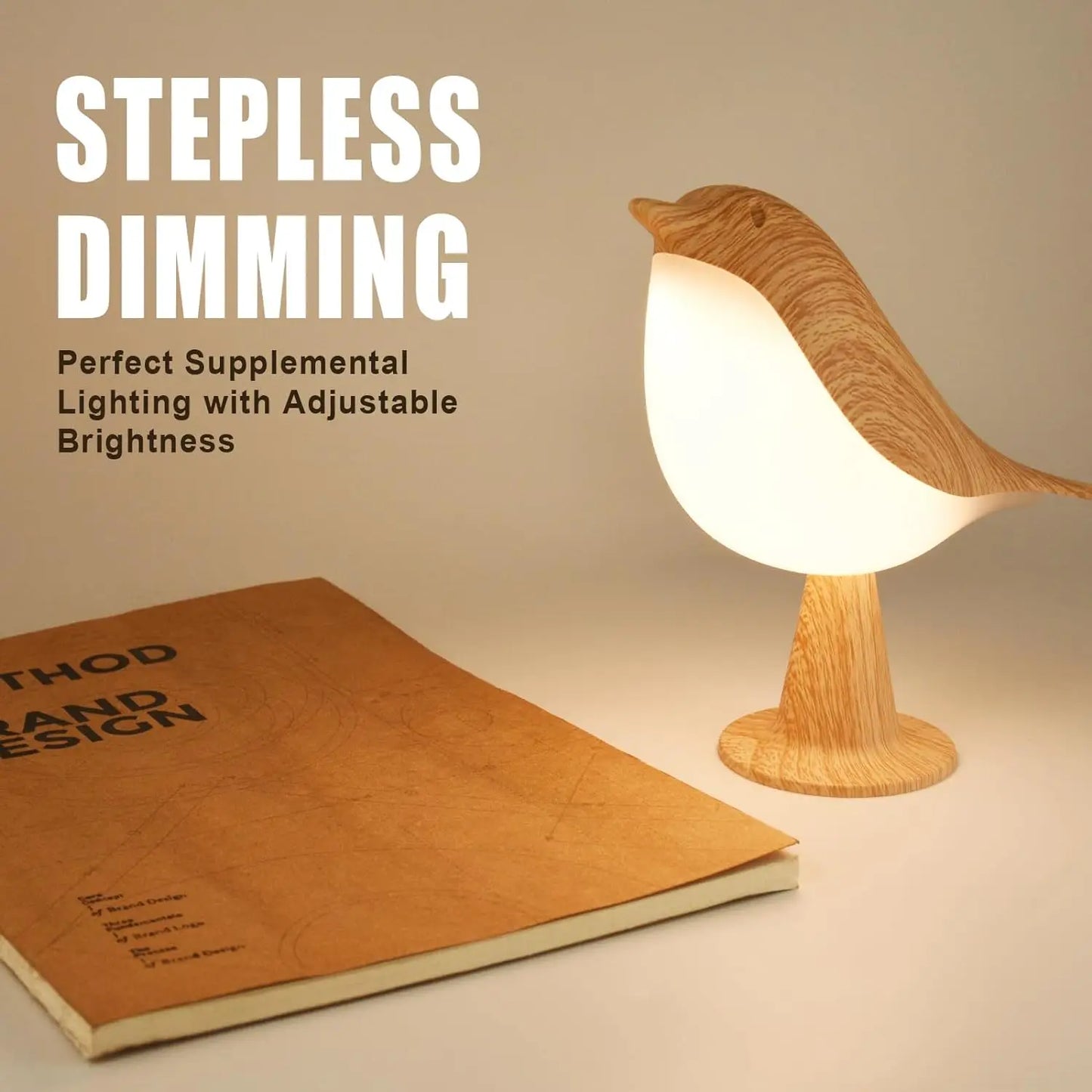 Rechargeable LED Bird Lamp