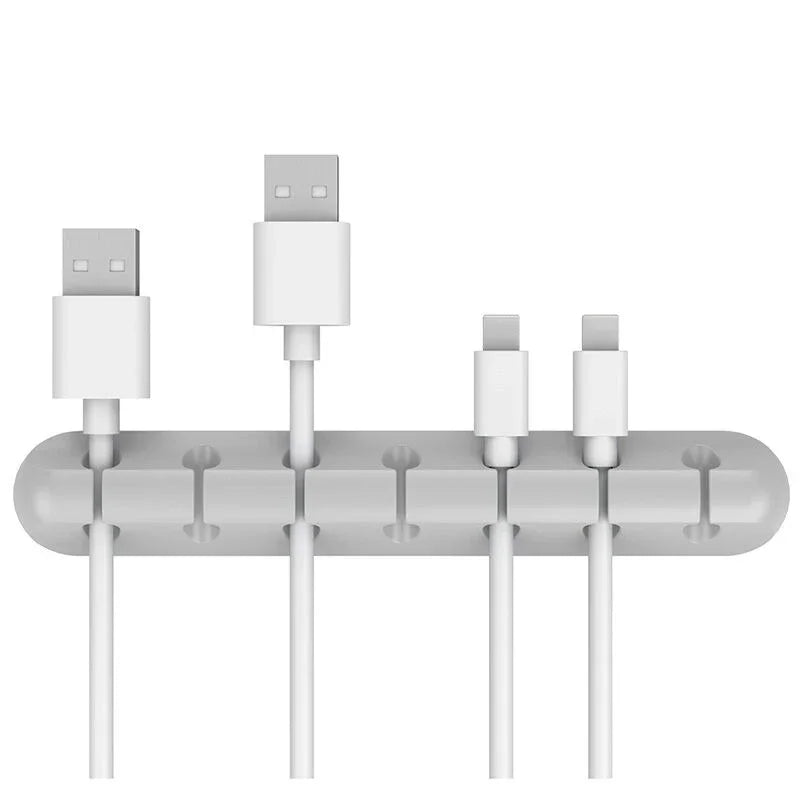Silicone USB Cable Organizer Clips
