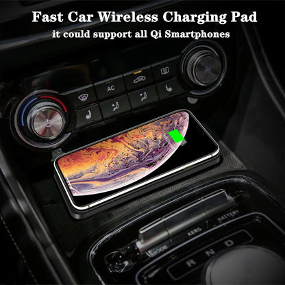 Fast Wireless Car Charger & Phone Holder