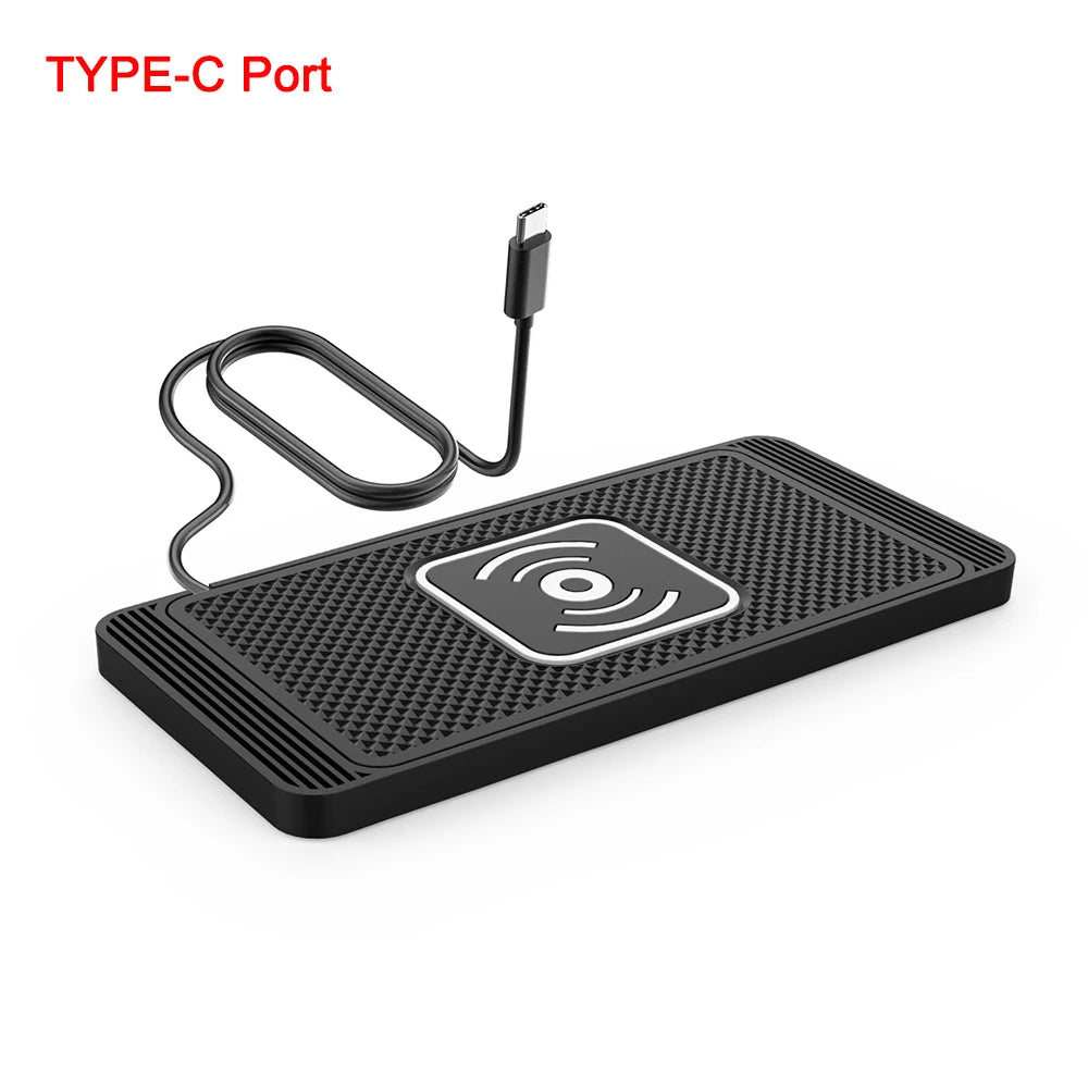 Fast Wireless Car Charger & Phone Holder