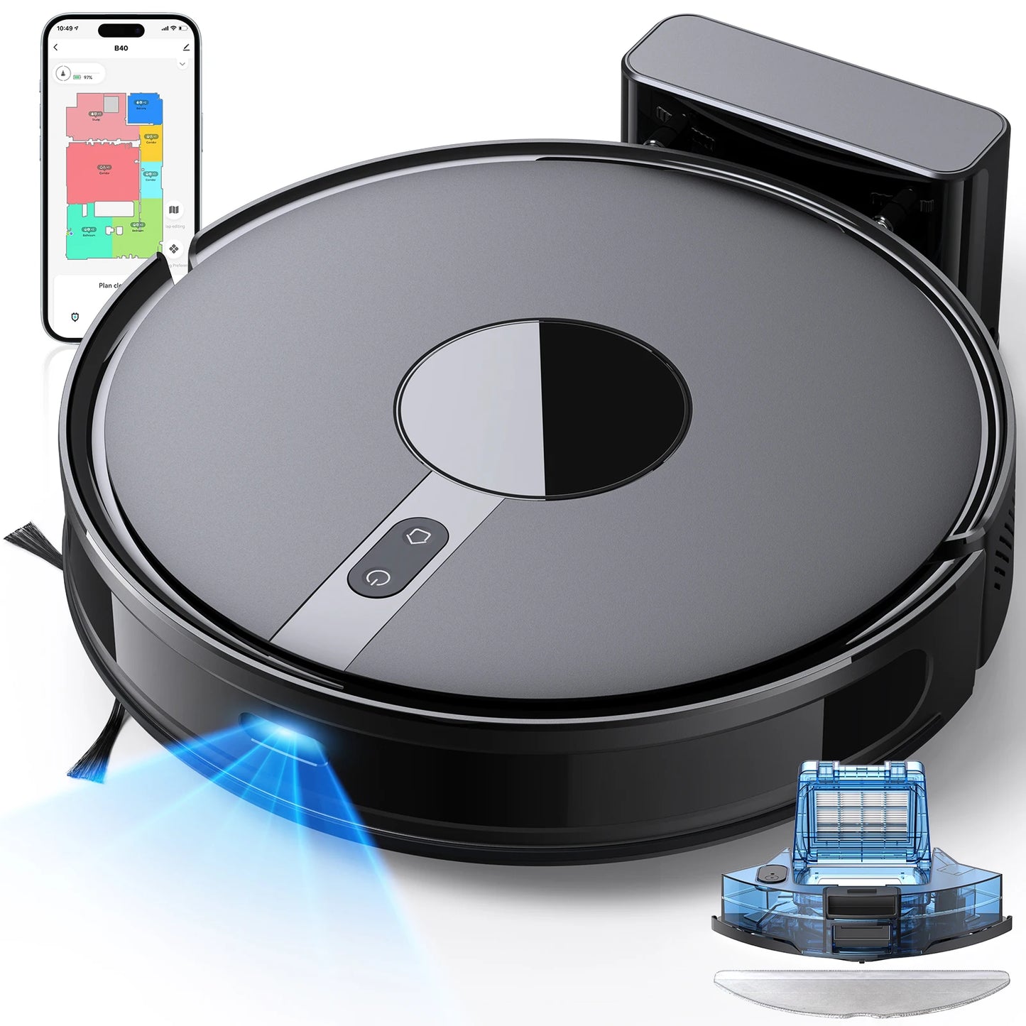 Lubluelu B40 Robot Vacuum & Mop