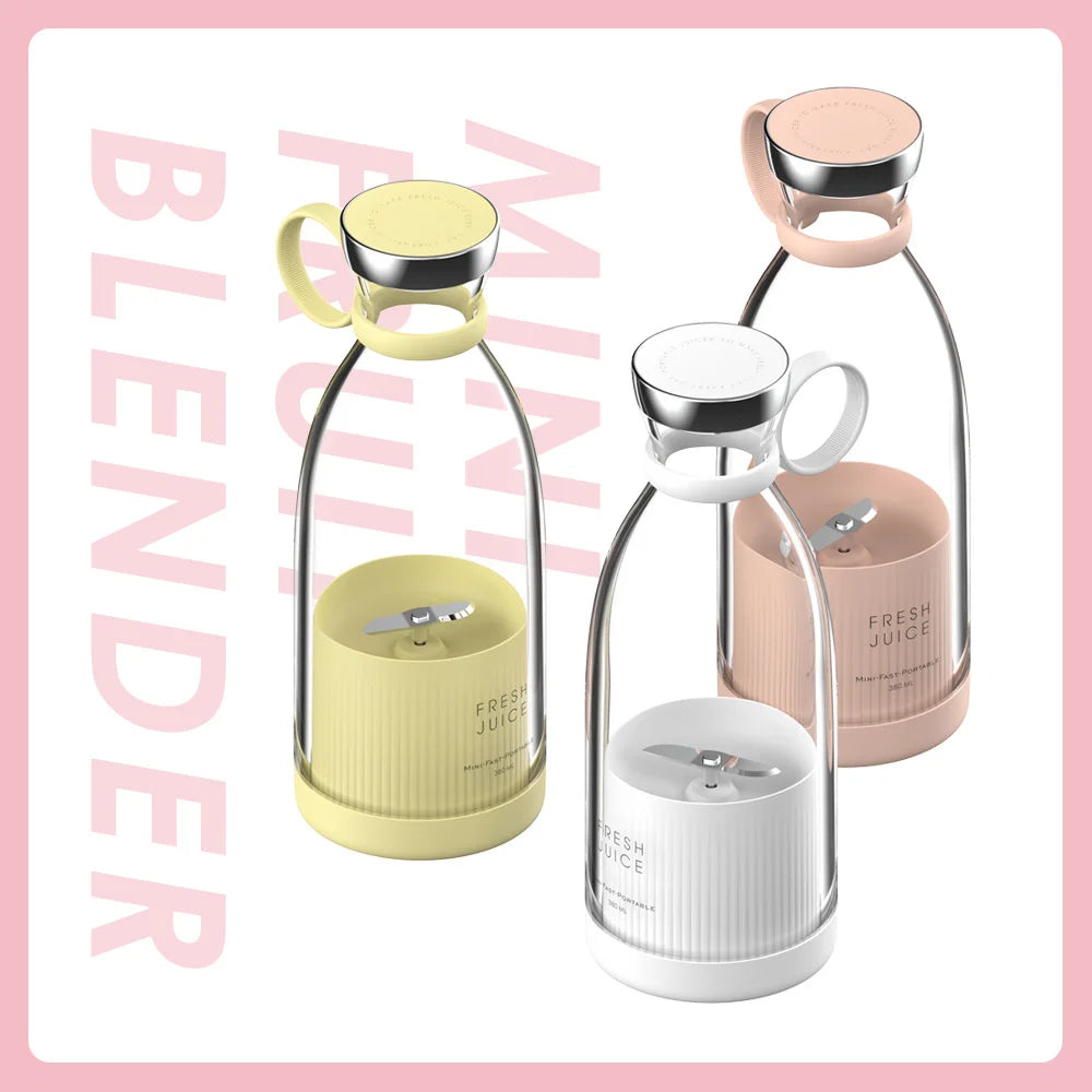 USB Mini Electric Juicer Blender