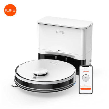 ILIFE A30 Pro Robot Vacuum & Mop with Self-Empty Base