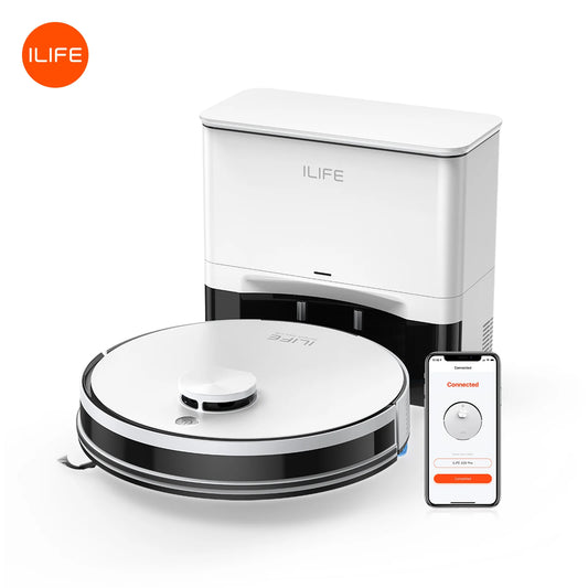 ILIFE A30 Pro Robot Vacuum & Mop with Self-Empty Base
