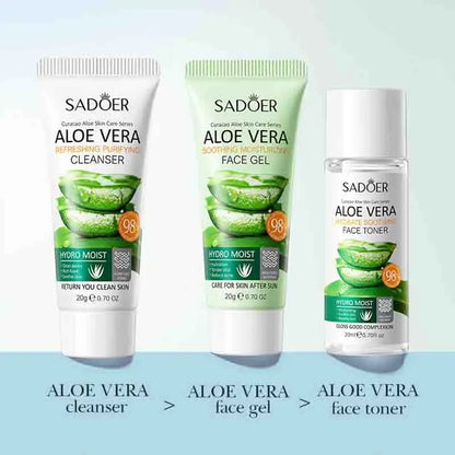 SADOER Aloe Vera Skincare Set